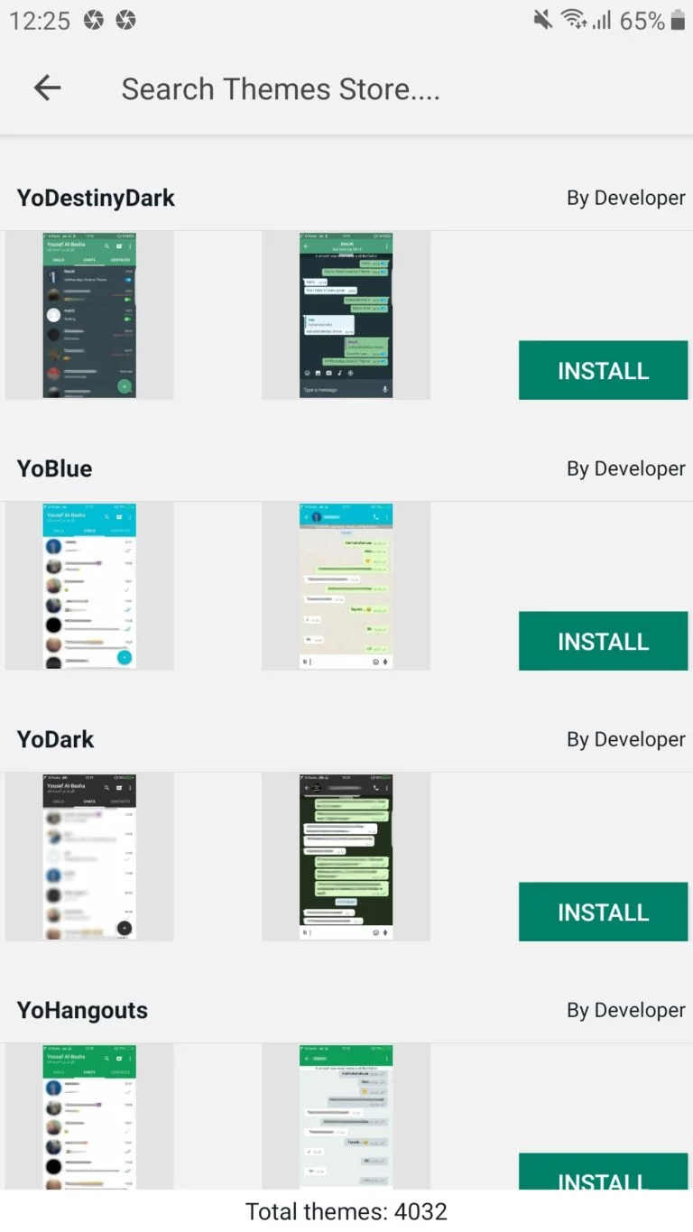 GB WhatsApp Themes